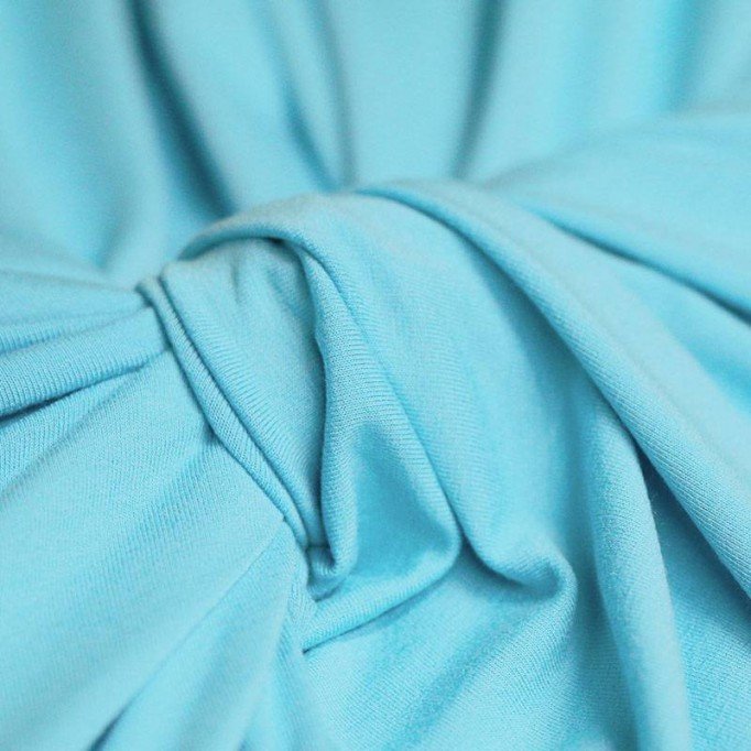 Viscose Jersey Turquoise - (Viscose Jersey Fabric)