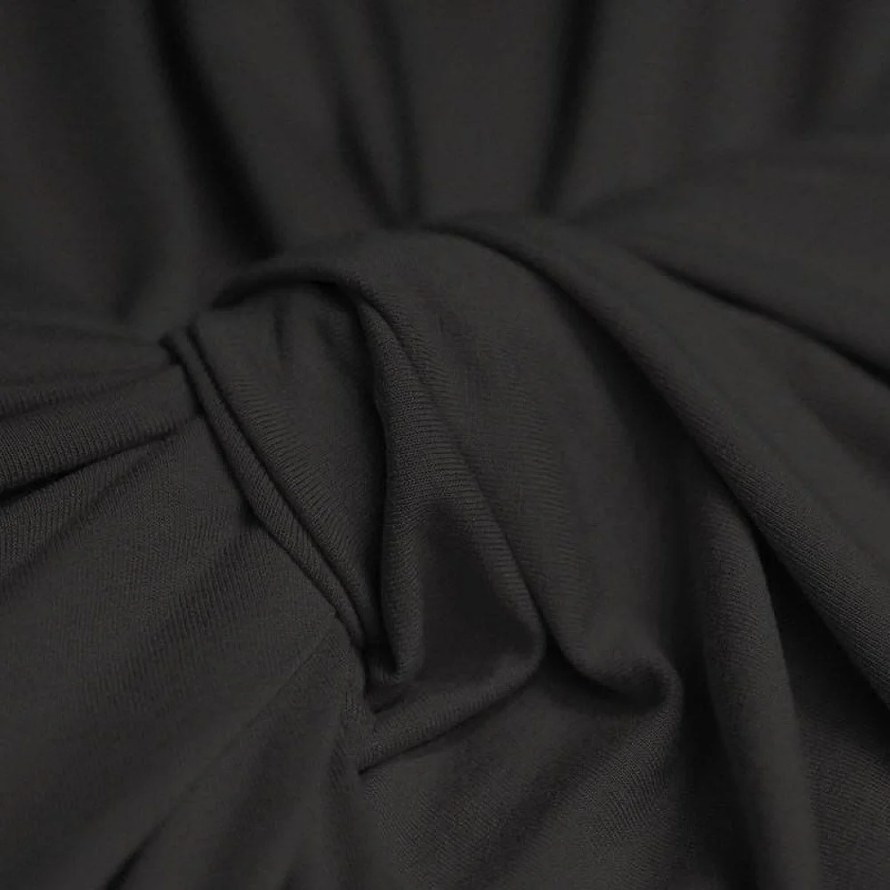 Viscose Jersey Stof Donker Grijs Viscose Jersey Stof Donker Grijs