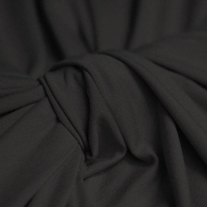 Viscose Jersey Dark Grey - (Viscose Jersey Fabric)