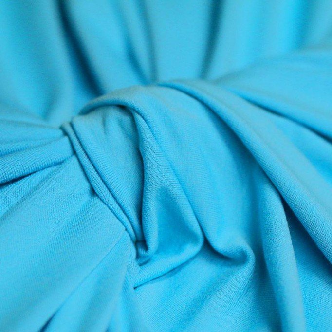 Tissu Viscose Jersey Aqua - (Tissu Jersey Viscose)