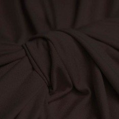 Jersey Di Viscosa Marrone