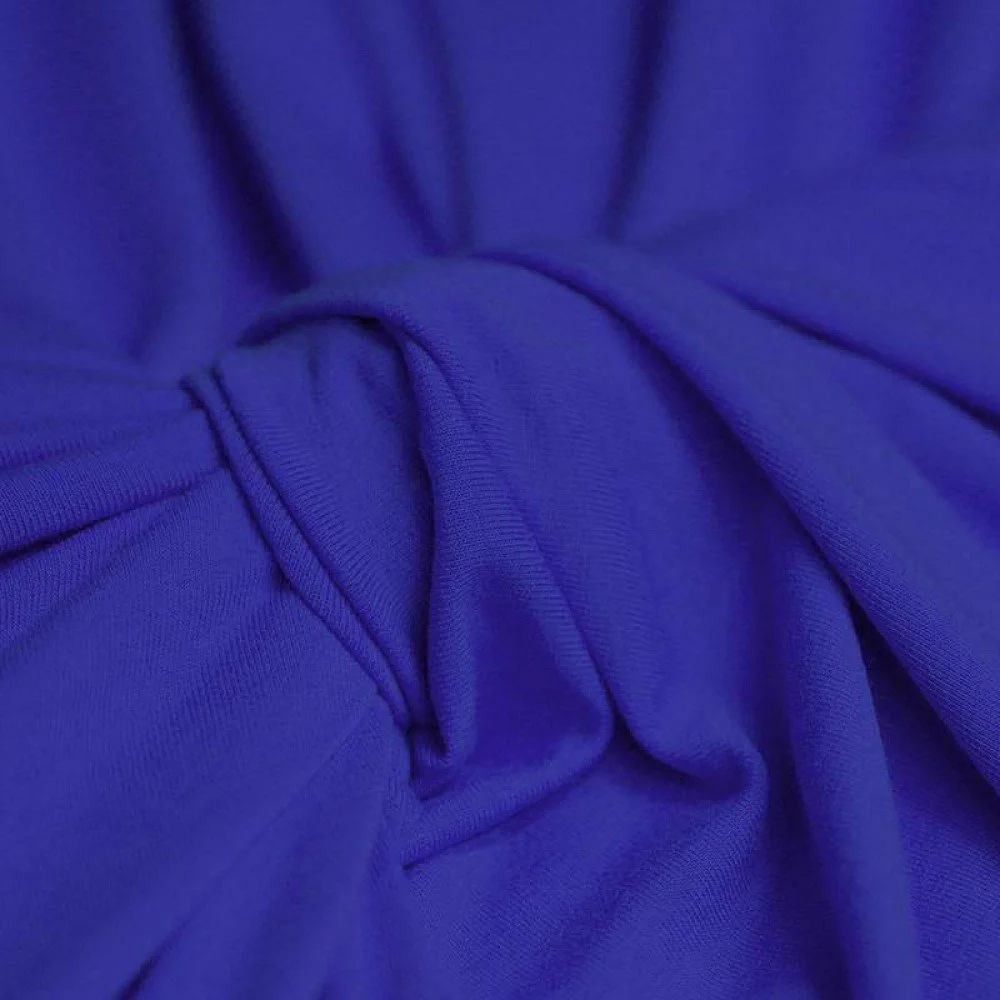 Viscose Jersey Stof Kobalt Viscose Jersey Stof Kobalt