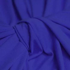 Viskose Jersey Kobolt Blå 