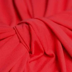 Jersey Di Viscosa Rosso  Jersey Di Viscosa Rosso