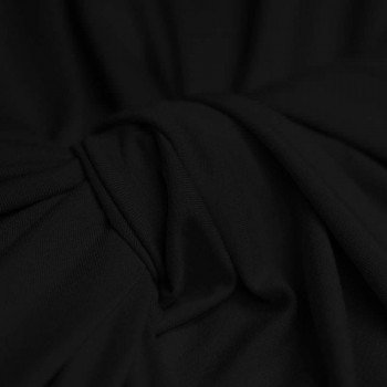 Viscose Jersey Stof Zwart