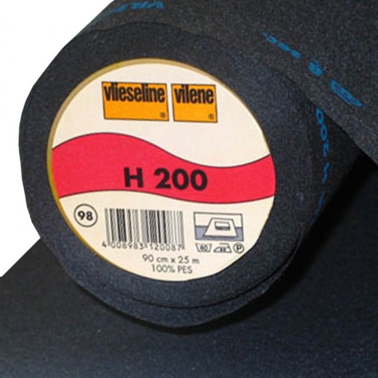 Vlieseline H200 Black (Per Meter) Vlieseline H200 Black (Per Meter)