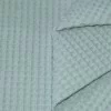 Tessuti Piquet Di Cotone Verde Mare
