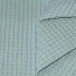 Tessuti Piquet Di Cotone Verde Mare Tessuti Piquet Di Cotone Verde Mare