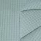 Tissu Piqué Gaufré Mer Verte - (Tissu Piqué Gaufré)