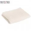 Tissu Piqué Gaufré Écru - (Tissu Piqué Gaufré)