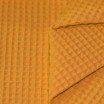 Tissu Piqué Gaufré Ocre - (Tissu Piqué Gaufré)