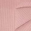 Tissu Piqué Gaufré Nude Rose - (Tissu Piqué Gaufré)