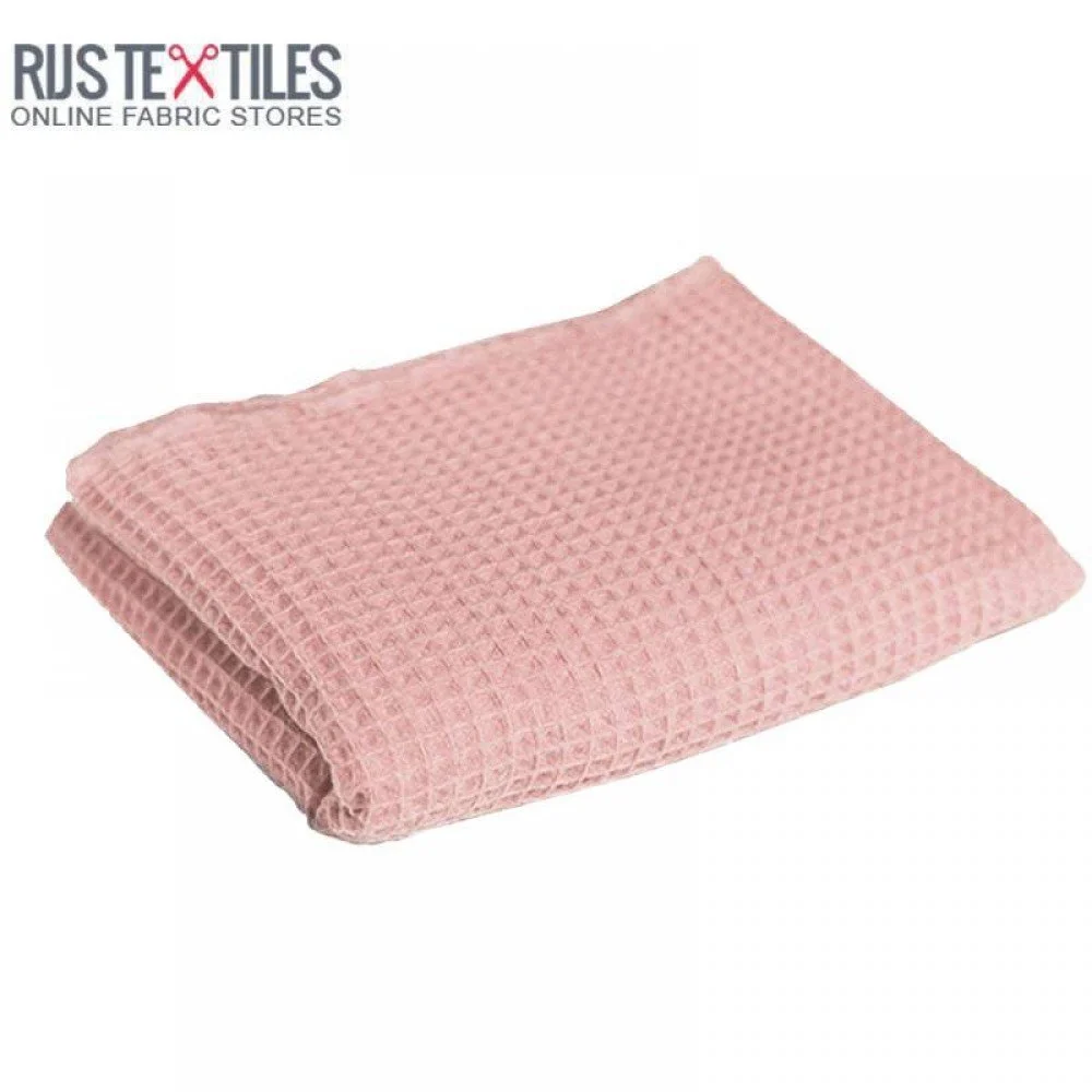 Waffle Pique Fabric Nude Pink Waffle Pique Fabric Nude Pink - (Waffle Pique Fabrics)