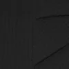 Waffle Pique Fabric Black
