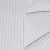 Waffle Pique Fabric White