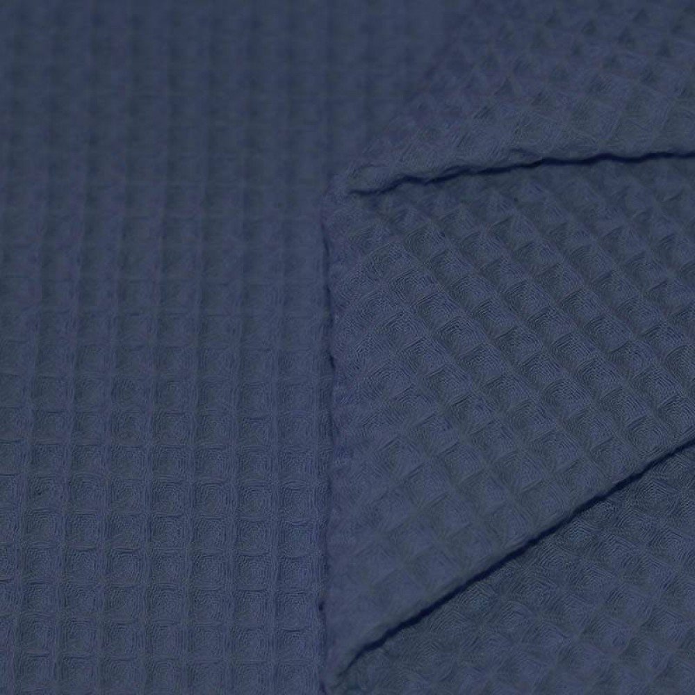 Waffle Pique Fabric Dark Jeans