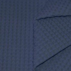 Waffle Pique Fabric Dark Jeans