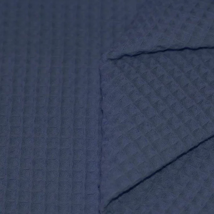 Waffle Pique Fabric Dark Jeans - (Waffle Pique Fabrics)