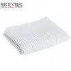 Tissu Piqué Gaufré Blanc - (Tissu Piqué Gaufré)