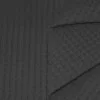 Tessuti Piquet Di Cotone Grigio Scuro