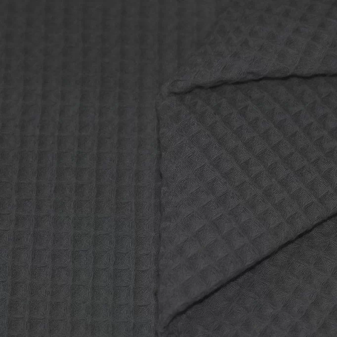 Tessuti Piquet Di Cotone Grigio Scuro - (Tessuti Piquet Di Cotone)