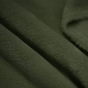 Coral Fleece Army Green - (Fleece Fabrics)