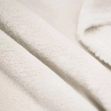 Coral Fleece Ecru - (Fleece Fabrics)