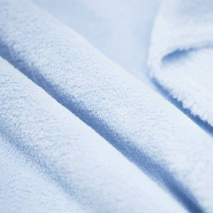 Tessuto Pile Wellness Blu Chiaro - (Tessuti Pile)