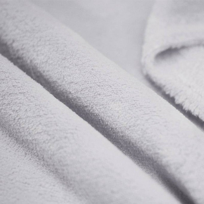 Wellness Fleece Hellgrau - (Fleece Stoffe)