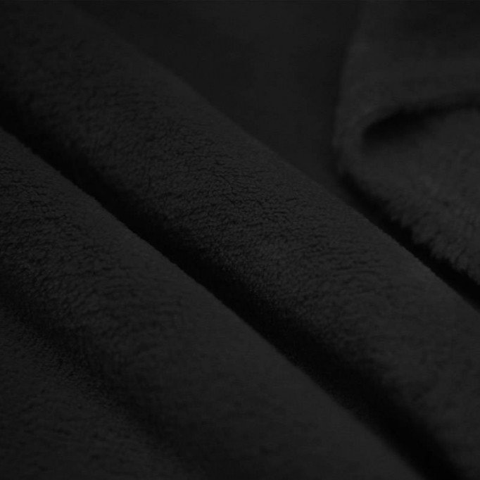Tissu Polaire Wellness Noir - (Polaire Tissus)