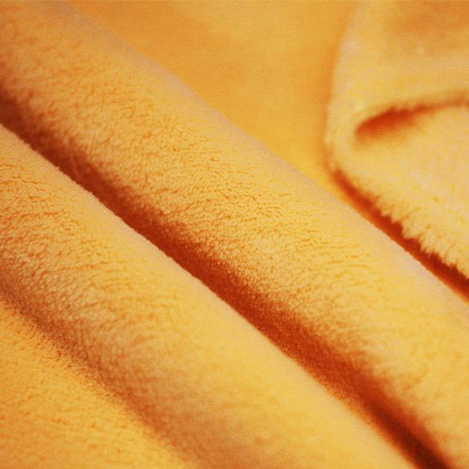 Tissu Polaire Wellness Ocre - (Polaire Tissus)