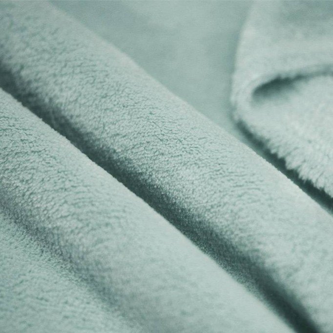 Wellness Fleece Zeegroen - (Fleece Stoffen)