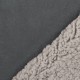 Sherpa Faux Fur Lamb Fabric Grey Sherpa Faux Fur Lamb Fabric Grey