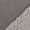 Sherpa Faux Fur Lamb Fabric Light Grey - (Fashion Fabrics)