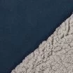 Baranek Plusz Zamsz Tkanina Dżins | Rijs Textiles