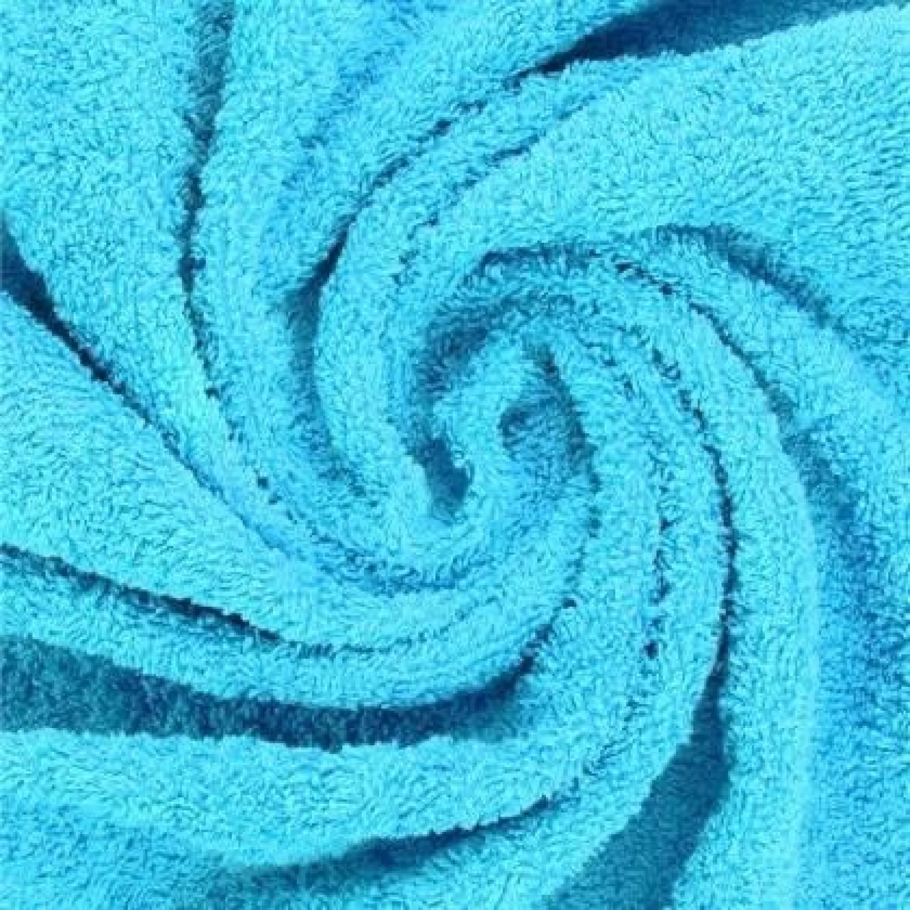 Badstof turquoise per meter kopen? Hier 30 kleuren