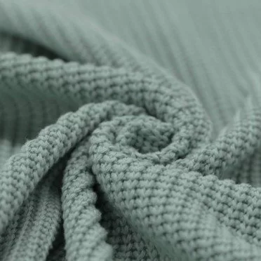 Big Knit Fabric Sea Green - (Deco Fabrics)