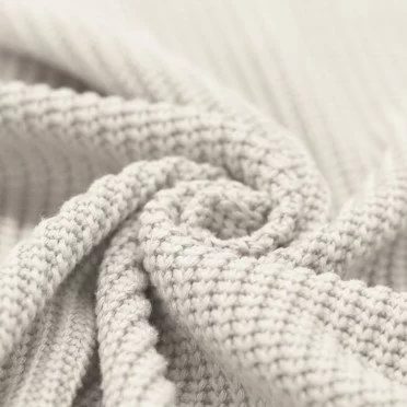 Big Knit Fabric Ecru - (Deco Fabrics)
