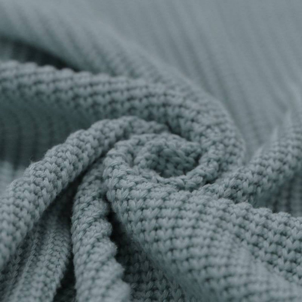 Tessuto Lavorato a Maglia Verde Antico - (Deco Tessuti)