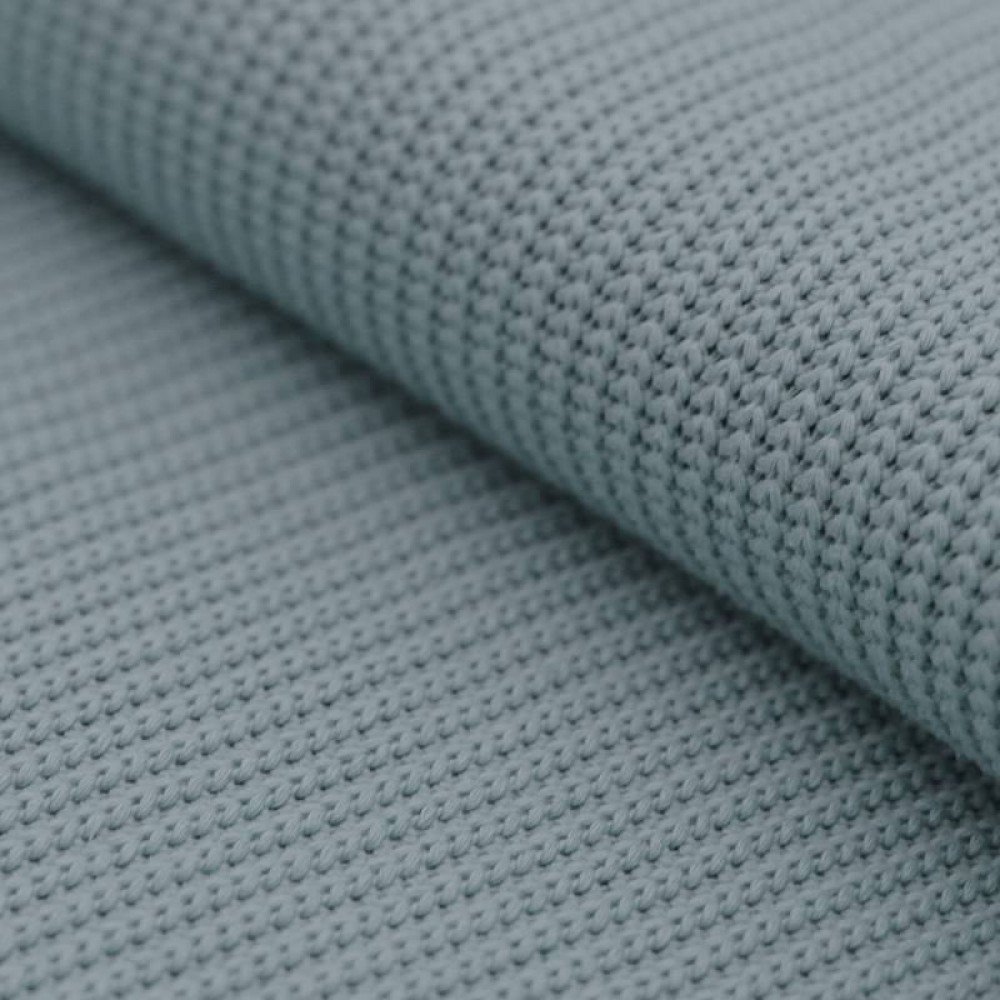 Big Knit Fabric Old Green
