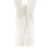Invisible Zipper Ecru (841) YKK 60CM Not Divisible