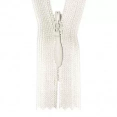 Cerniera Lampo Invisibile Ecru (841) YKK 60CM Non Separabile