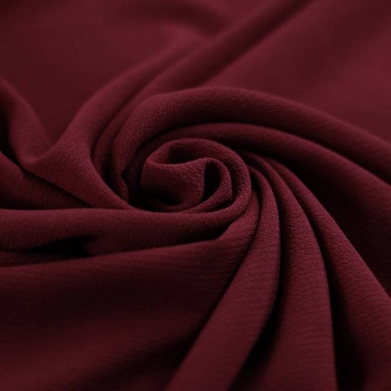 Bubble Chiffon Fabric Stretch Bordeaux Bubble Chiffon Fabric Stretch Bordeaux