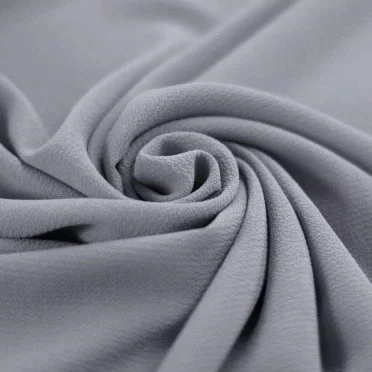 Gray chiffon store fabric