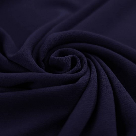Bubble Chiffon Stoff Stretch Marine Bubble Chiffon Stoff Stretch Marine