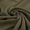 Bubble Chiffon Fabric Stretch Olive