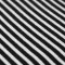 Bordo Maglia Cotone Strisce 5mm Nero Bianco - (Bordo Maglia In Cotone)