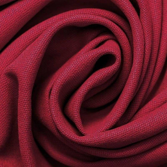 Canvas Fabric Dark Red - (Canvas Fabric Cotton )