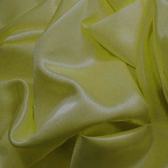 Crêpe Satin Kiwi Lime Crêpe Satin Kiwi Lime