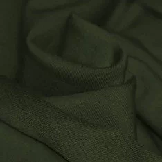 French Terry Stoff Armeegrün